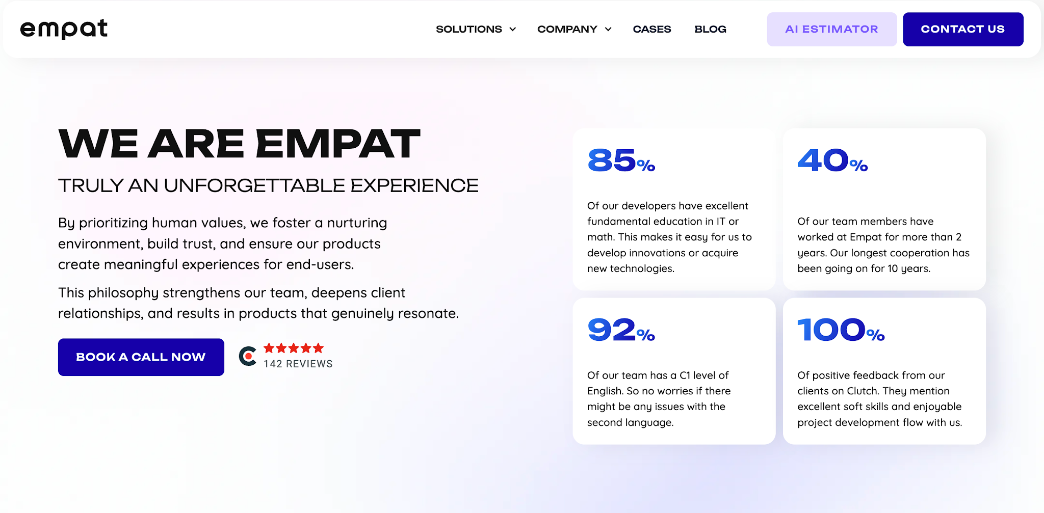 Emapt react native app development