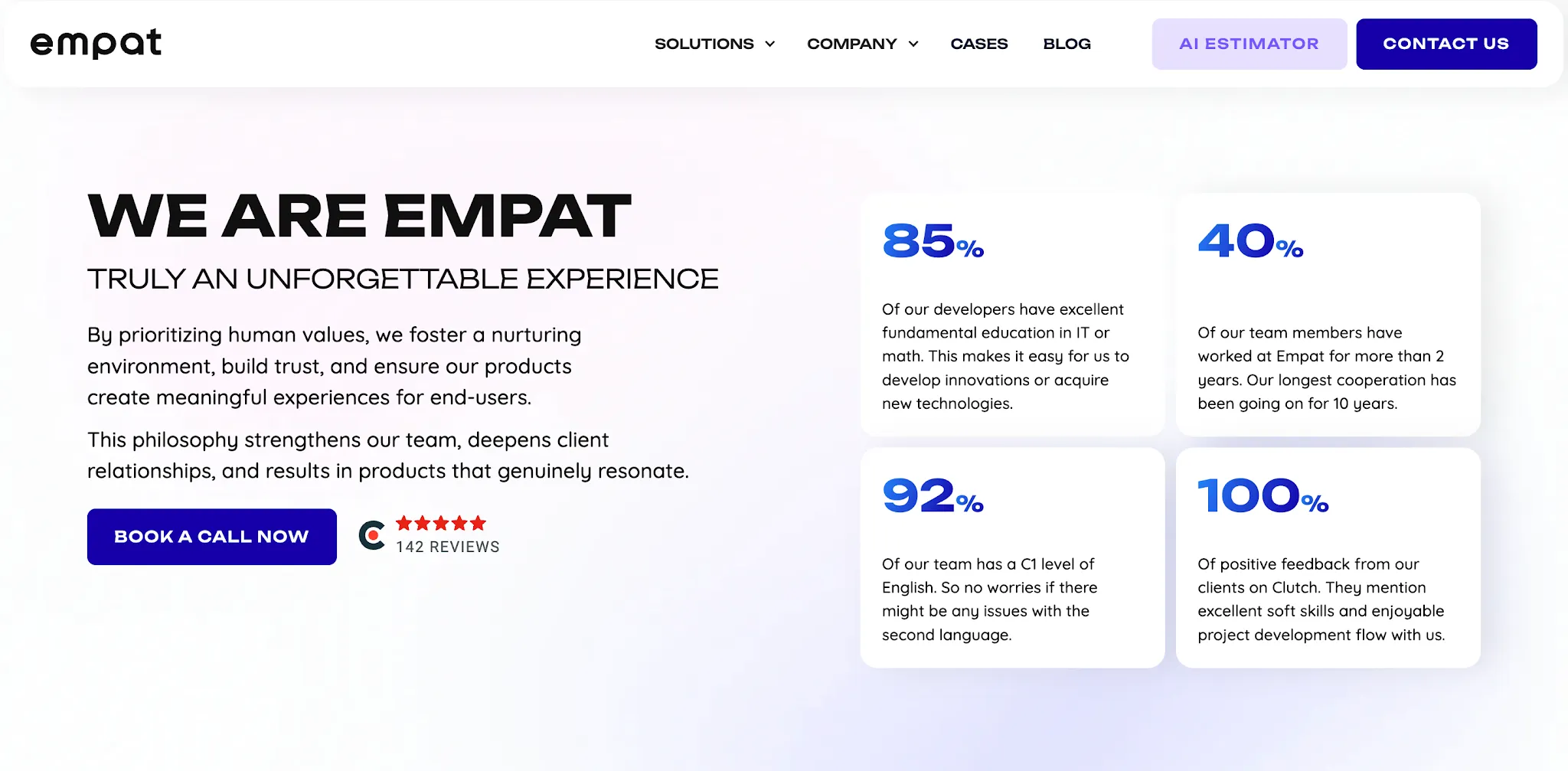 Emapt react native app development