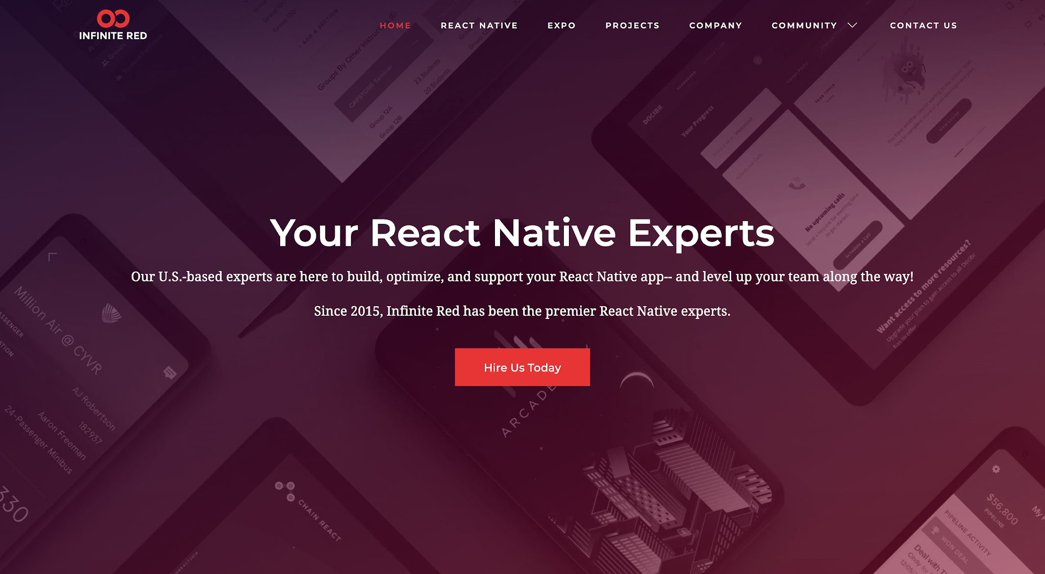 Infinite Red react native development company