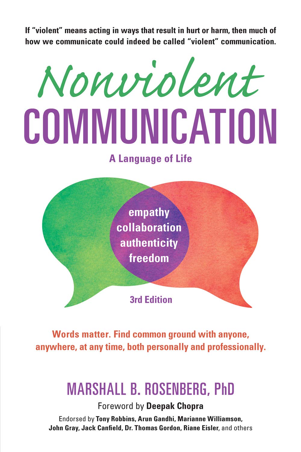 Nonviolent Communication: A Language of Life Cover