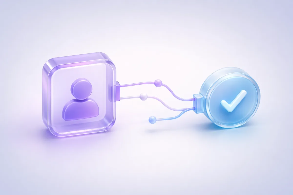Conceptual illustration of a single independent contributor handling a well-scoped task