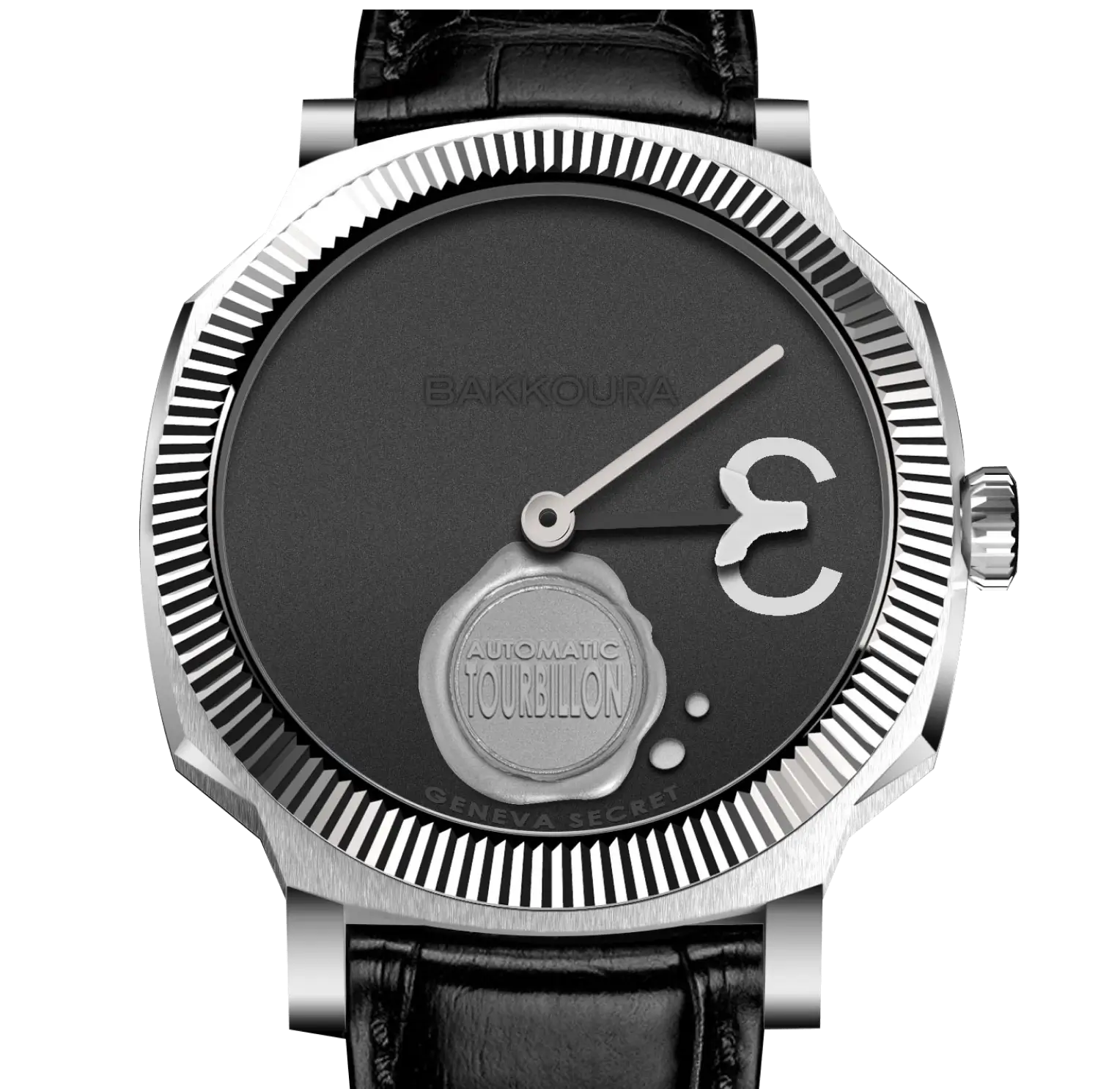 Secret Tourbillon Light Black