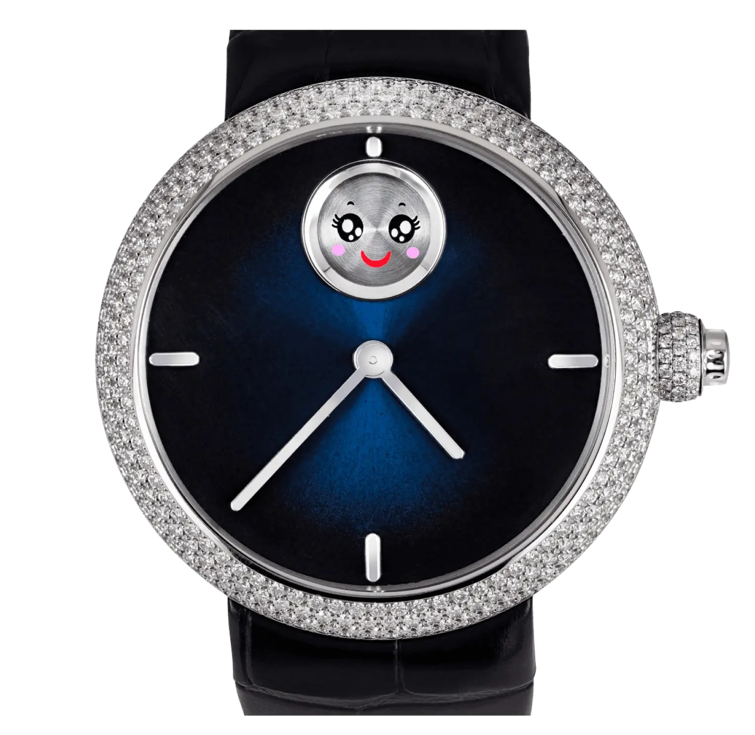 Emoji Light Diamonds Blue