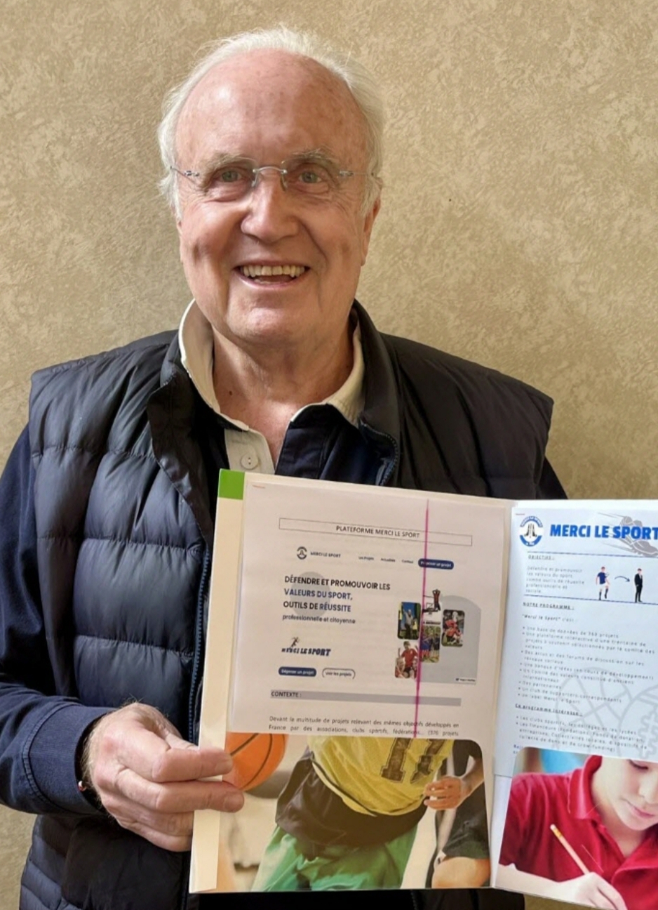 Bernard Jambon - président-fondateur Egal Accès porteur du programme mercilesport.fr