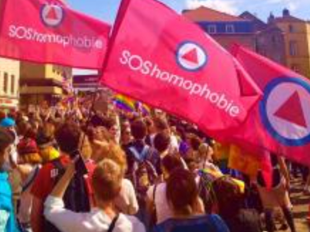 photo site SOS Homophobie