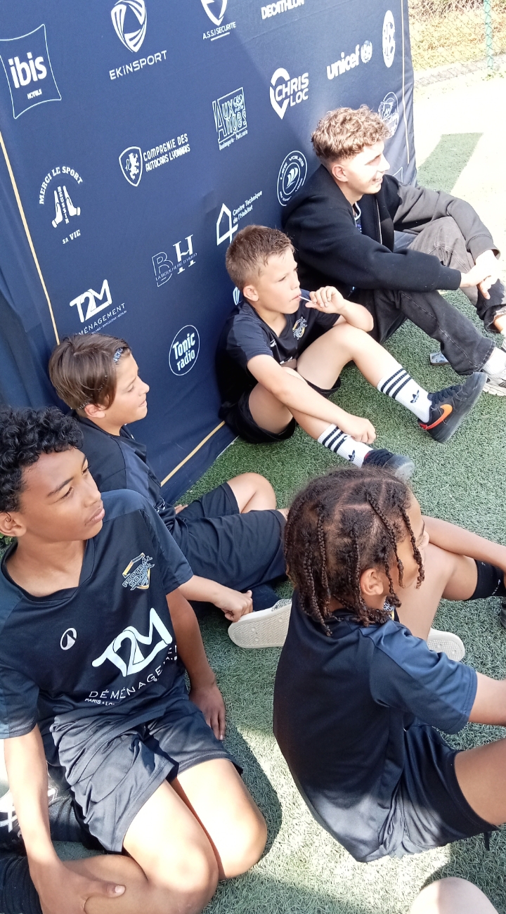 Zlota et ses admirateurs - photo merci le sport