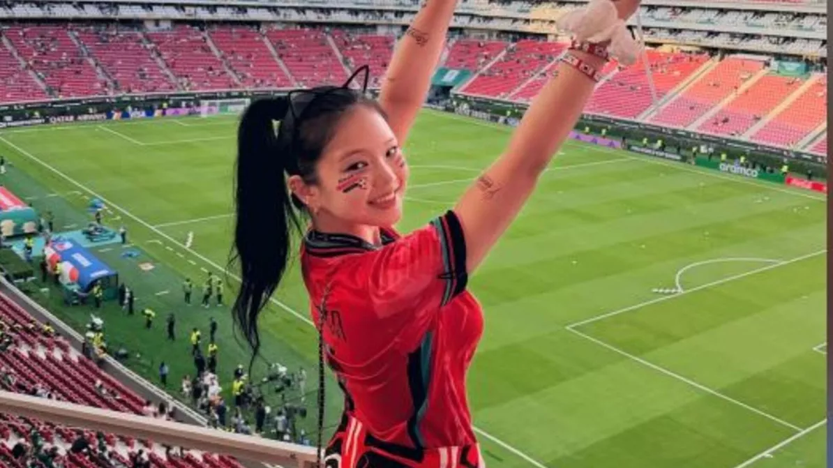 InoCat avant le match opposant la Corée du Sud à la République tchèque, le vendredi 12 juin 2026. Capture d'écran du compte Instagram de @inocat ‍