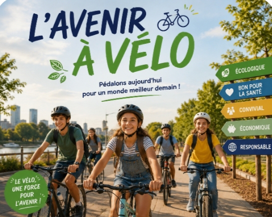 visuel "L'Avenir è vélo"
