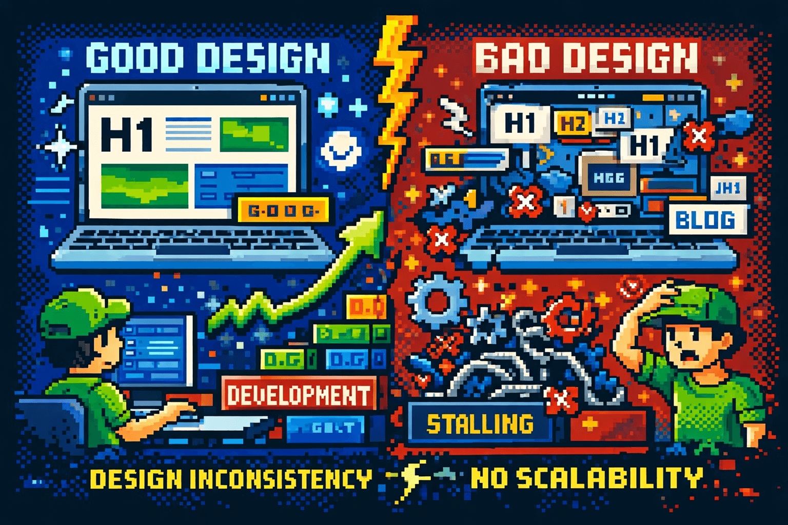 When design breaks the development process and slows growth