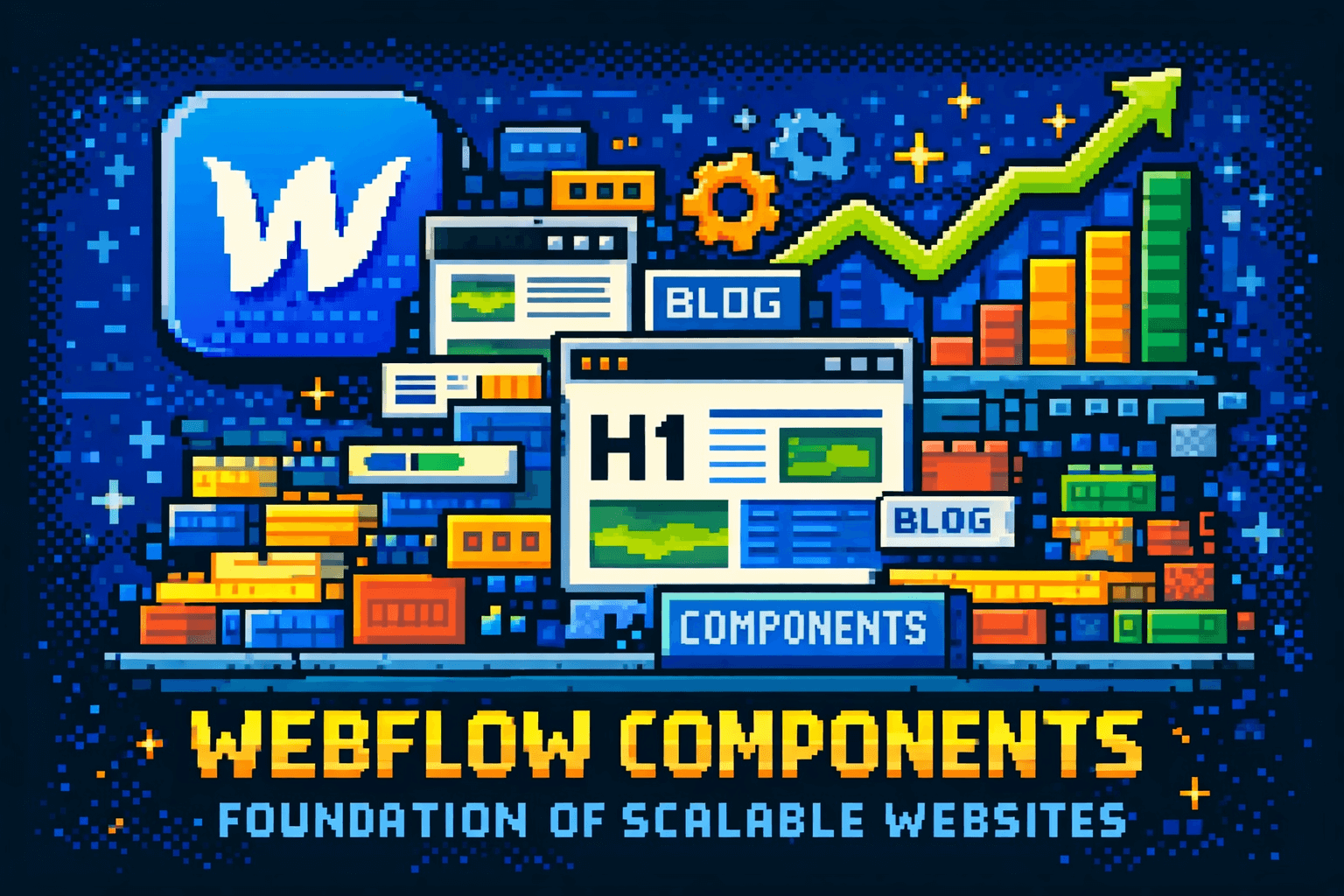 A closer look at Webflow components