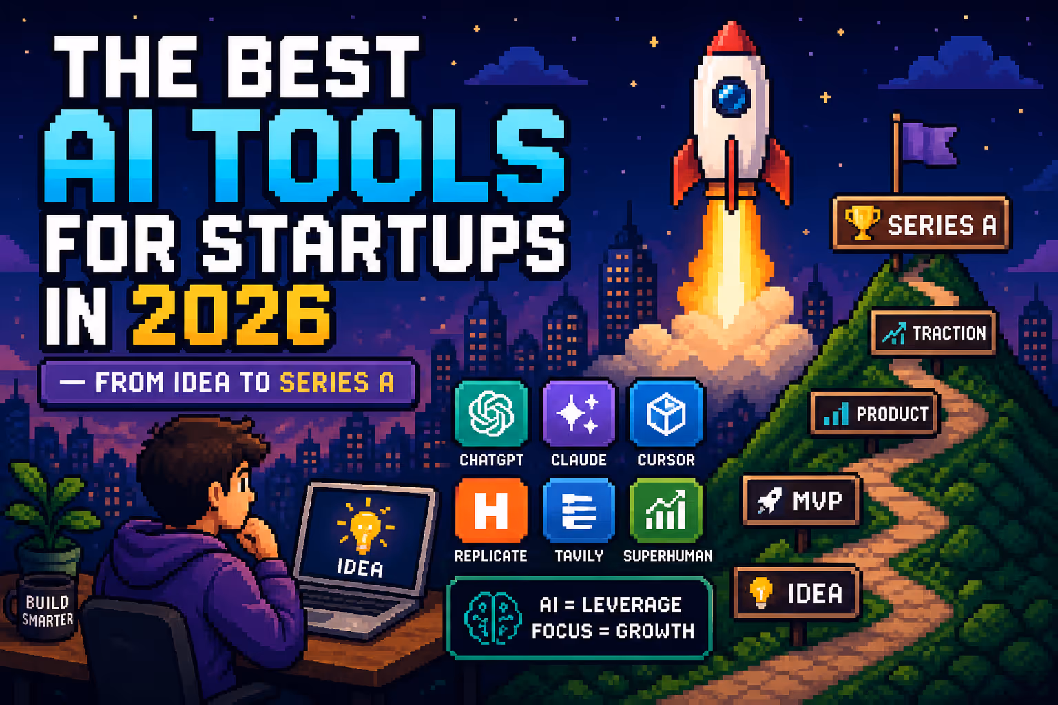 The Best AI Tools for Startups in 2026. From Launch to Series A