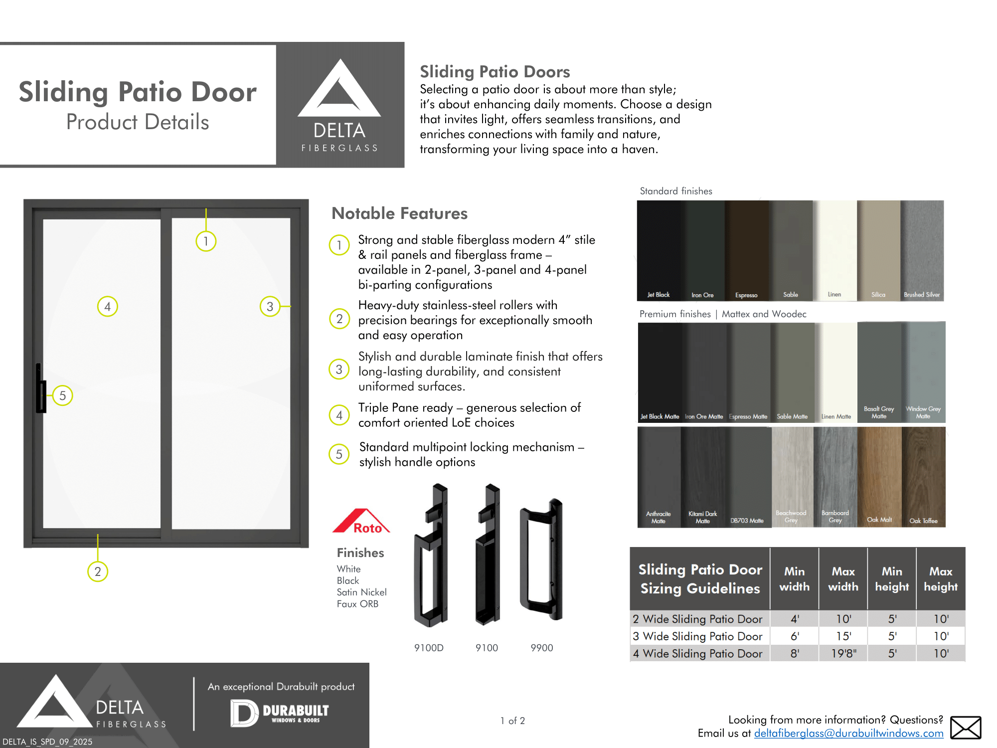 Sliding Patio Doors
