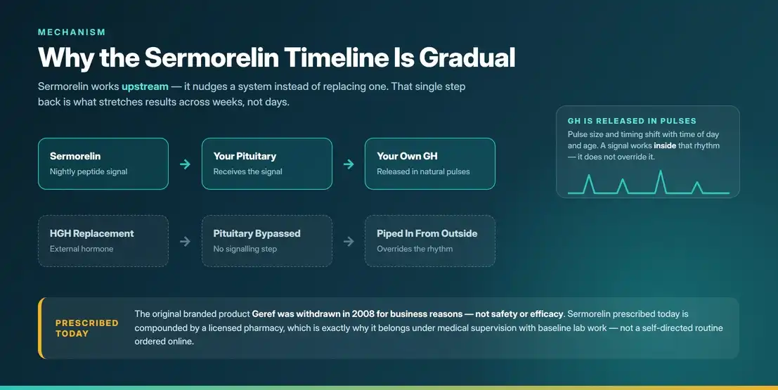 ipamorelin benefits timeline How Long Does Sermorelin Take To Work Biomaxx Glutathione Liquid Spray Supply:90 Days Supply (Buy 2 Get 1 Free) CalgaryBeauty