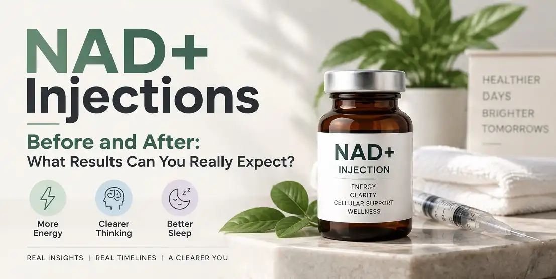 NAD+ Injections Before and After: What Results Can You Really Expect?