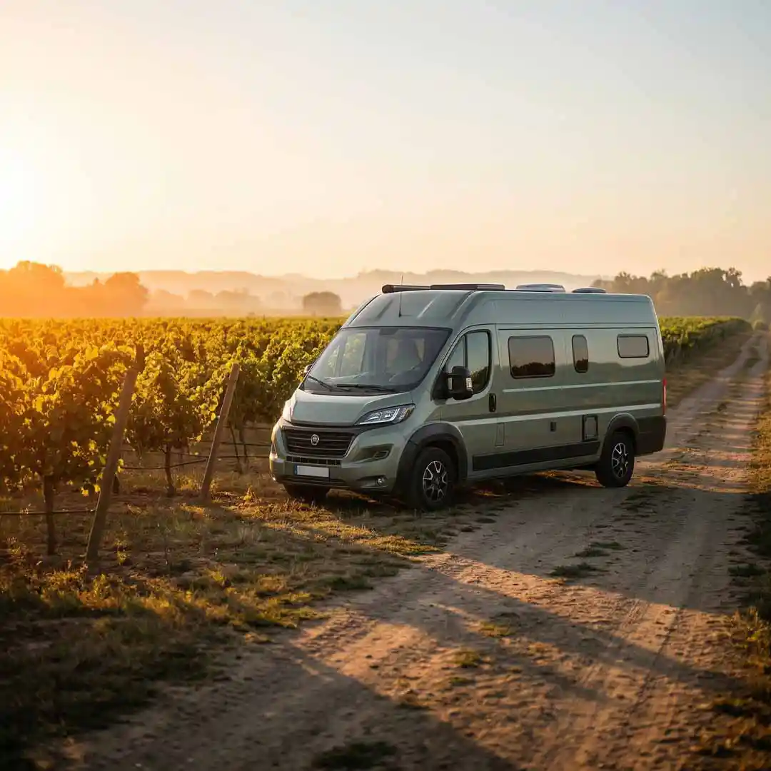 Class B at a Washington vineyard. 