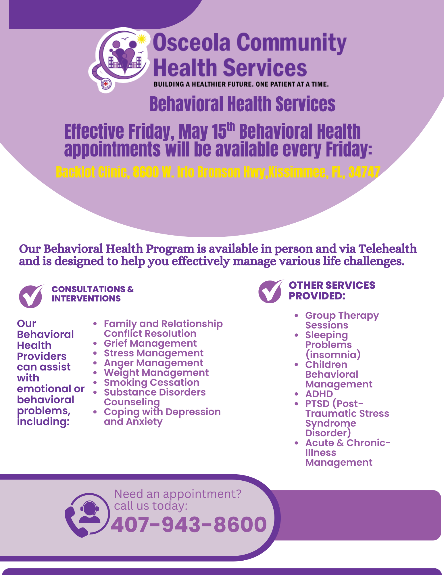 Behavioral Health Services