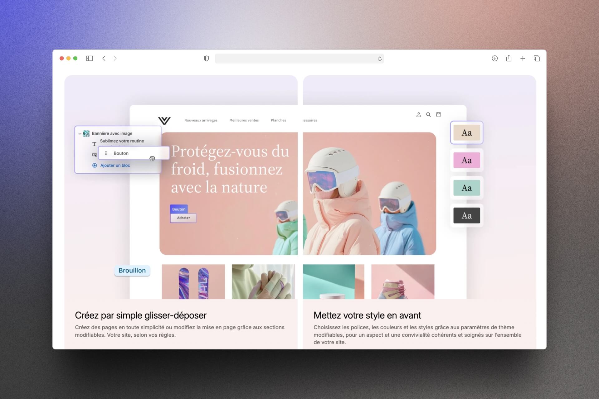 screenshot shopify