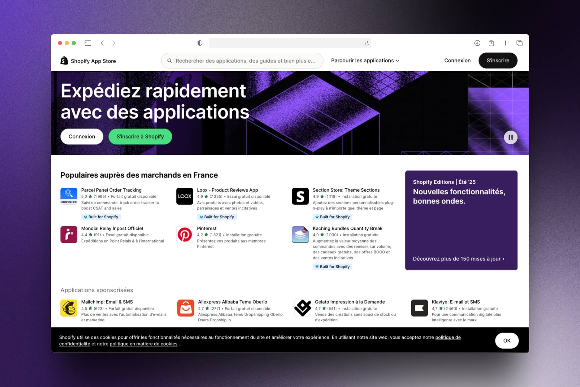 app integration shopify