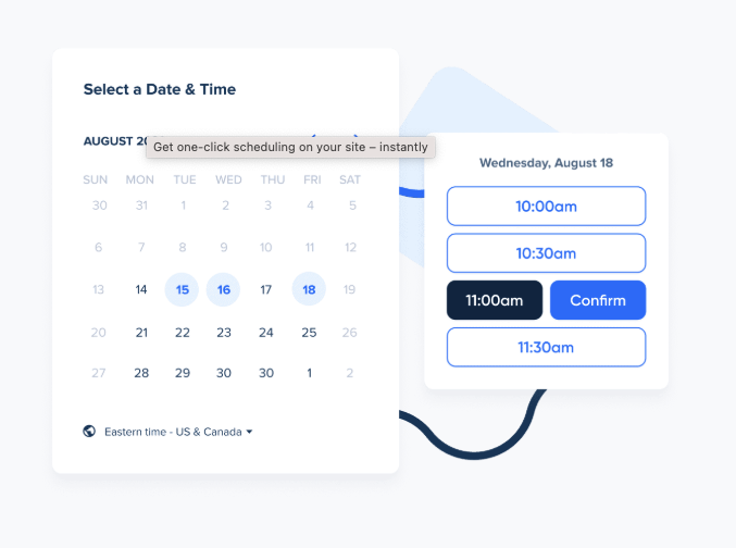 screenshot calendar calendl