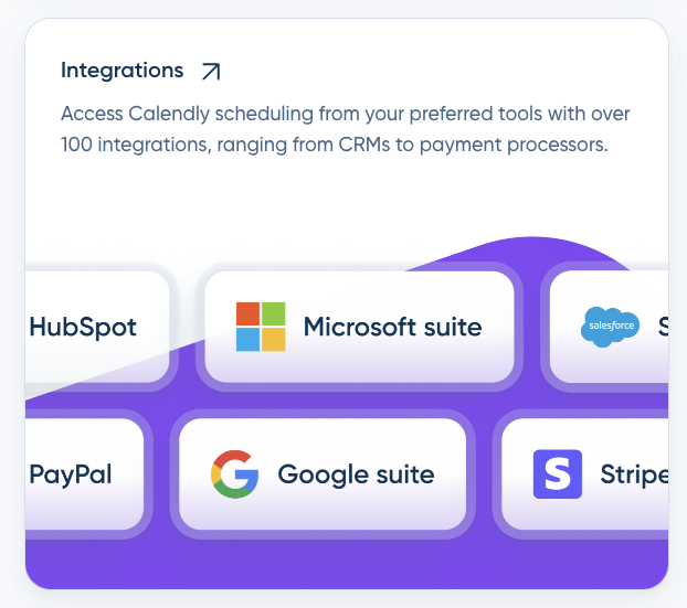app integration calendly