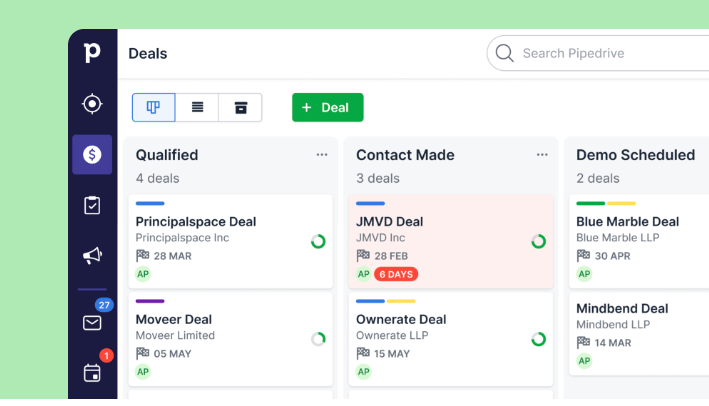 pipedrive transaction pipeline
