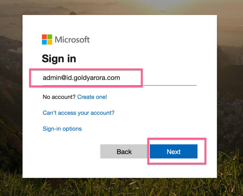 sign in to office 365