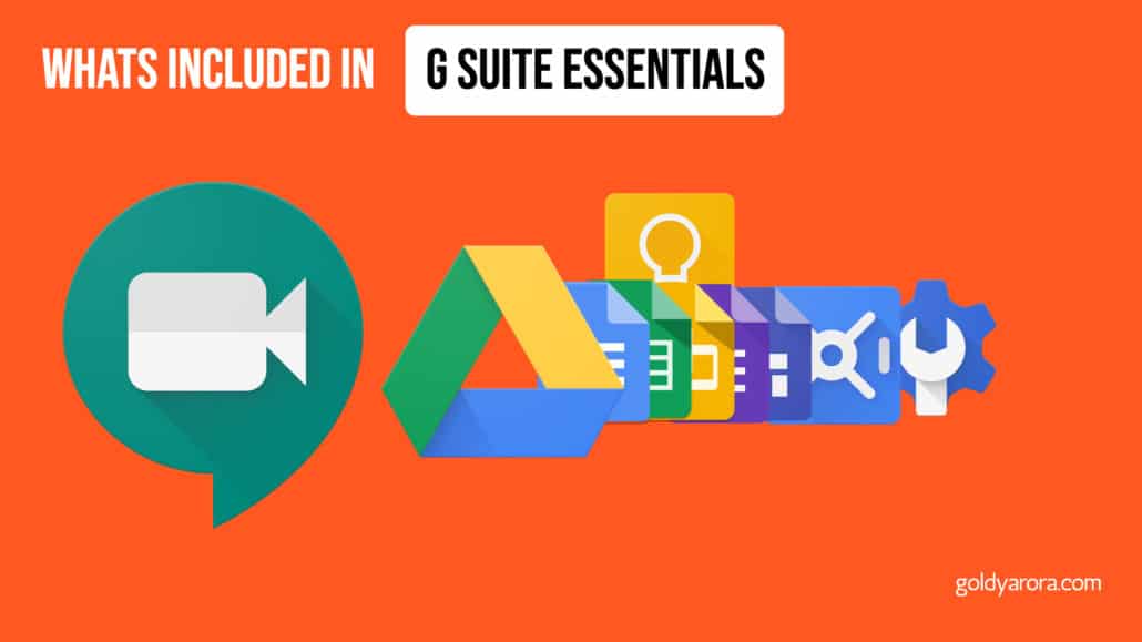 G Suite Essentials What is included