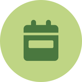 Calendar icon.