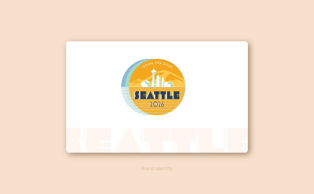 Logo and brand identity for a conference