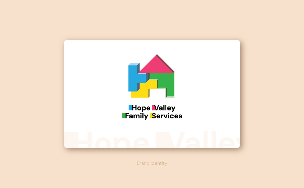 Logo and brand identity for a youth services company