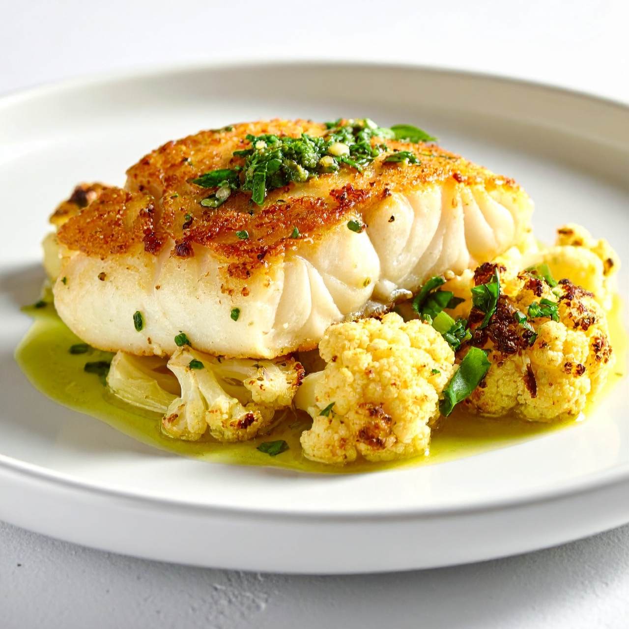 Herb Crusted Cod