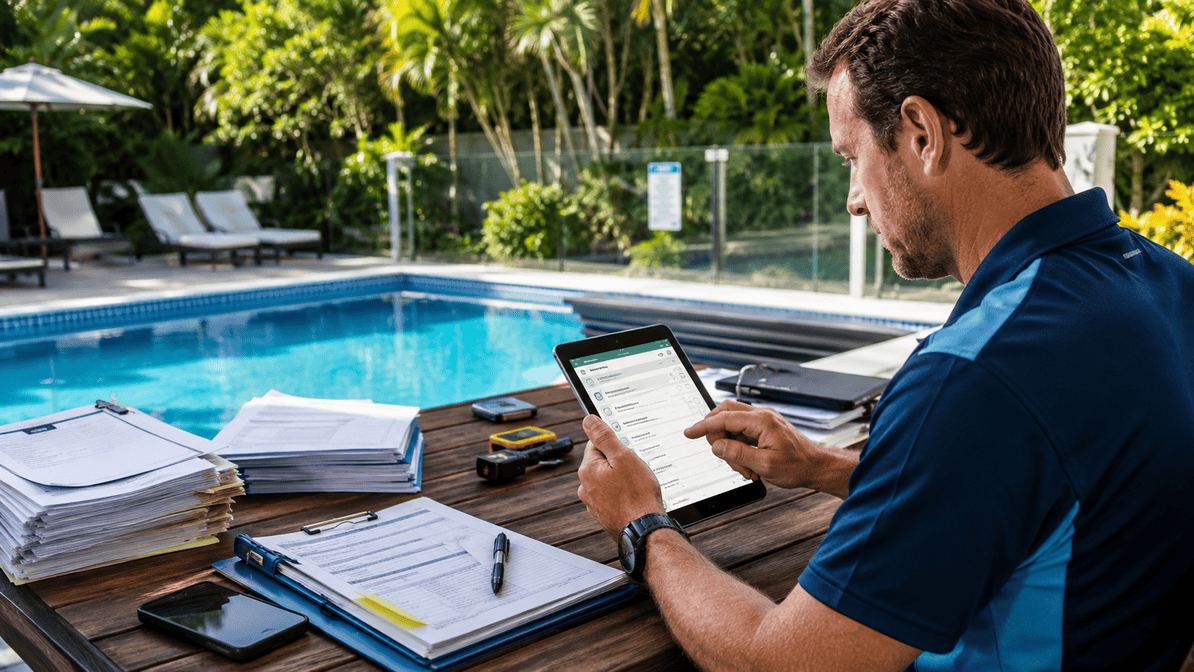 The Admin Bottlenecks Slowing Pool Inspection Businesses