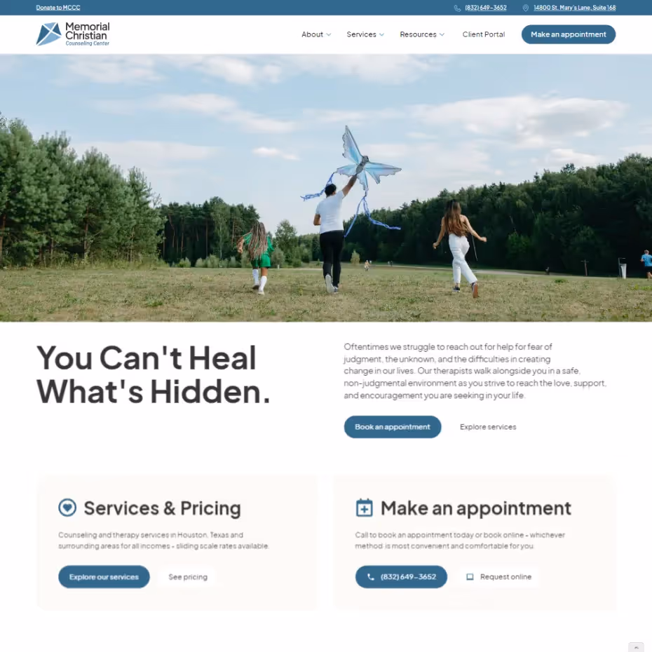 Memorial Christian Counseling Center