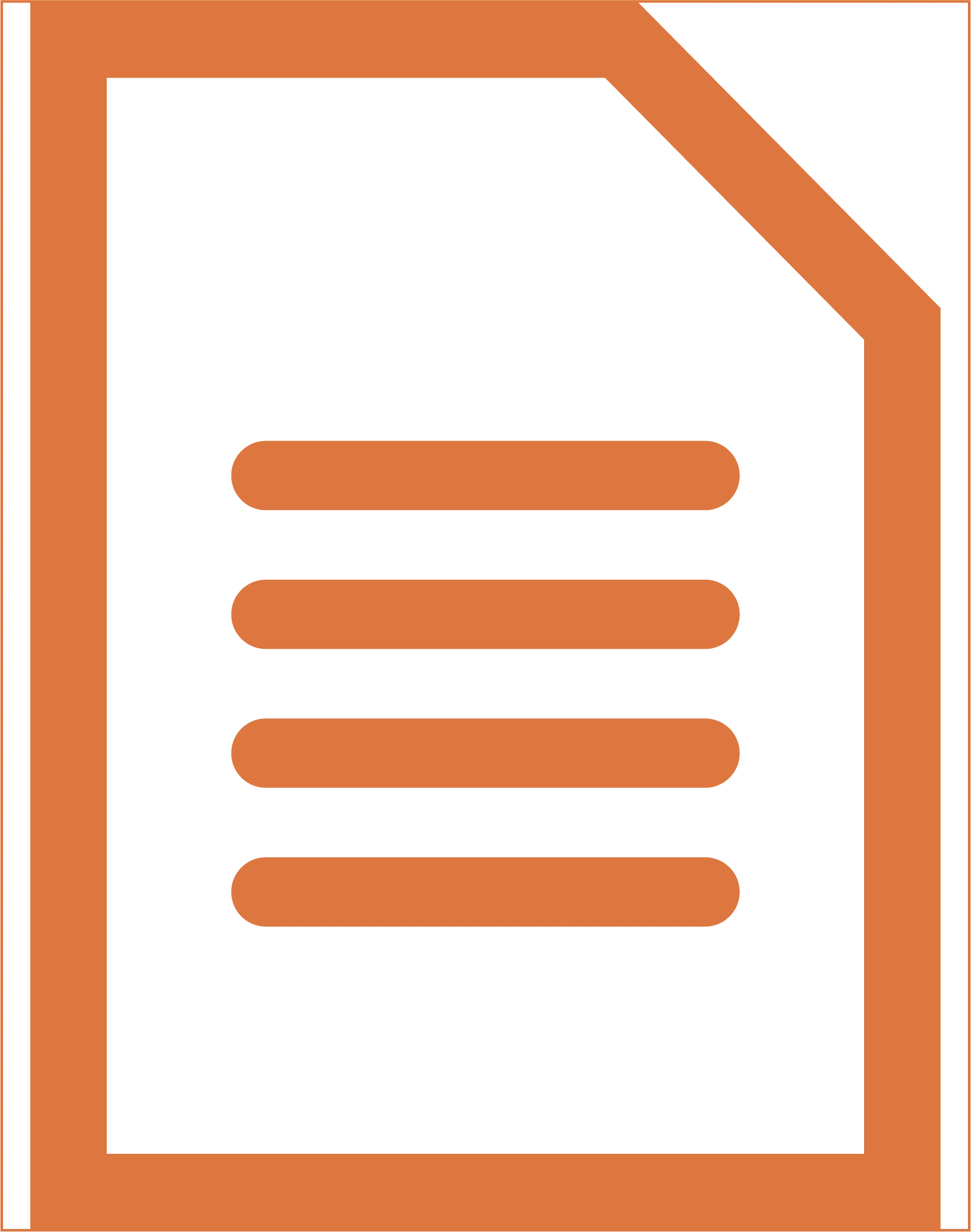 Document attached Icon