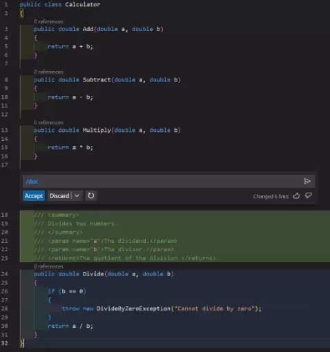 Generate Code Documentation