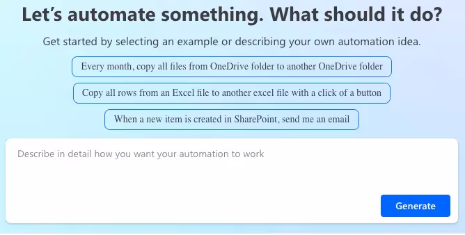 Examine the workflow that Copilot generates and make necessary adjustments to ensure it meets your needs.