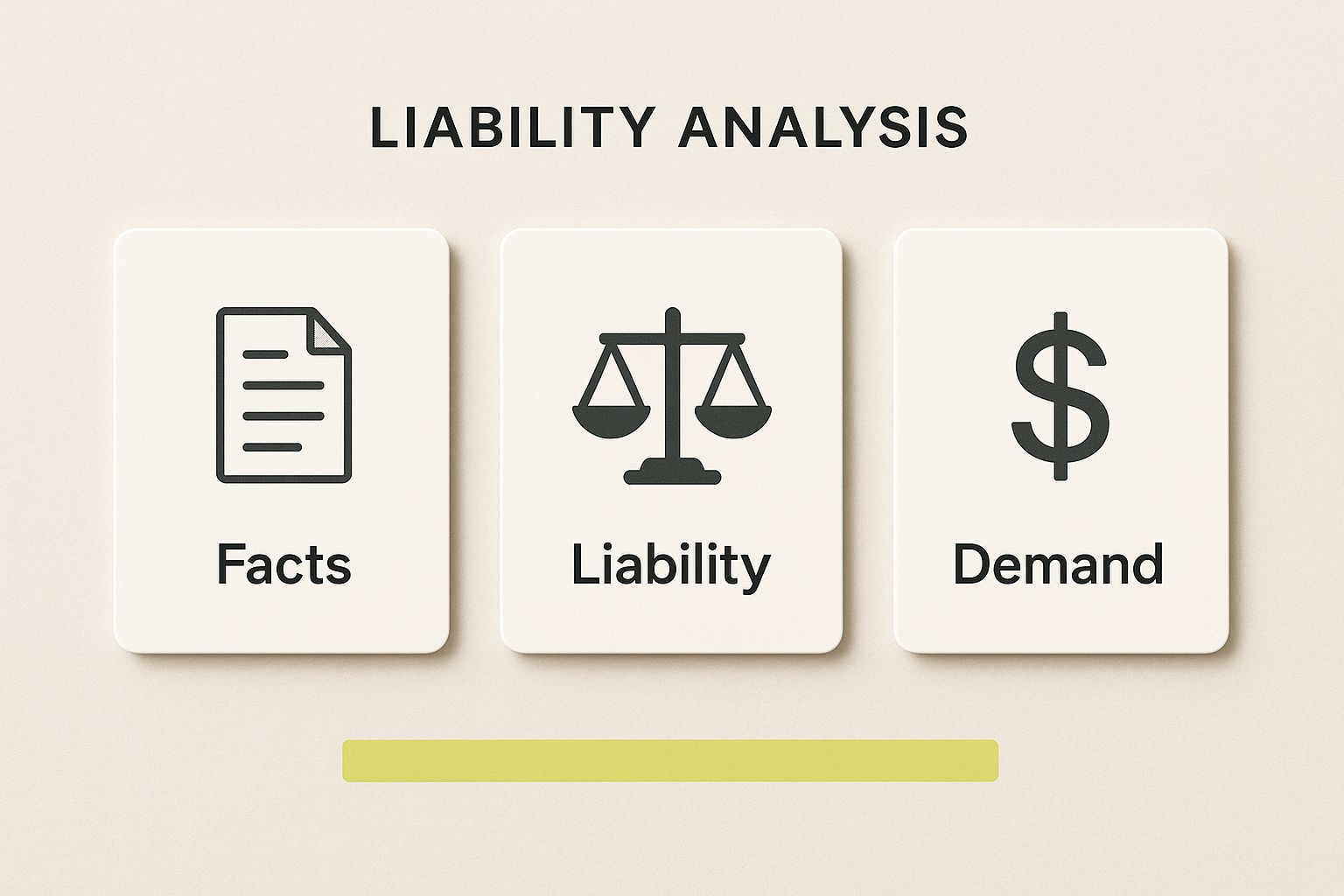 Infographic about personal injury demand letter