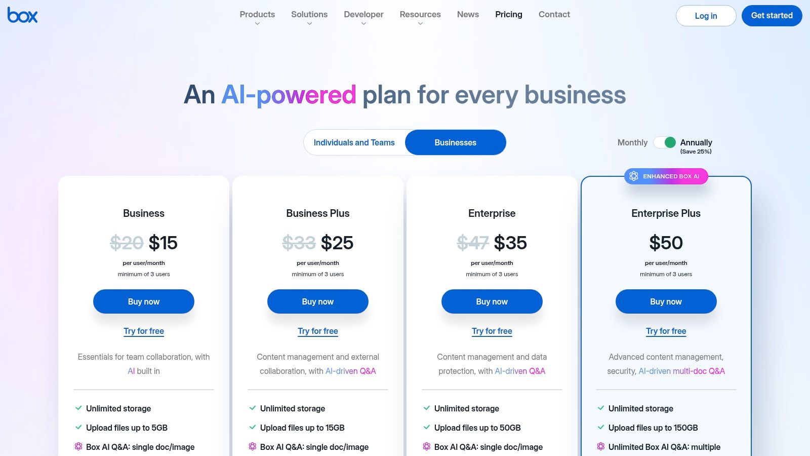 Box (Business and Enterprise)