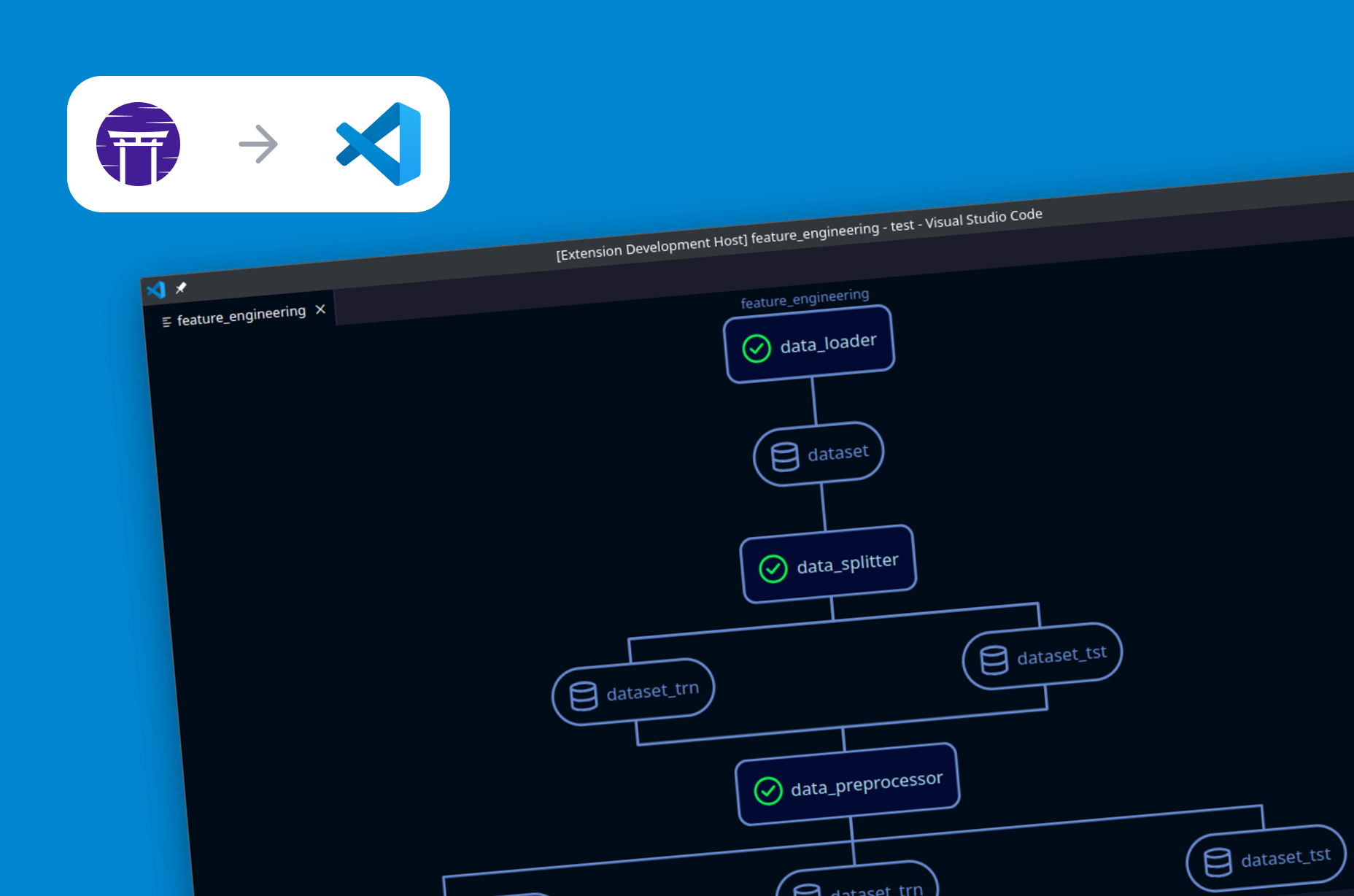 Implementing DAG Visualization and Stack Component Registration in the VS Code Extension