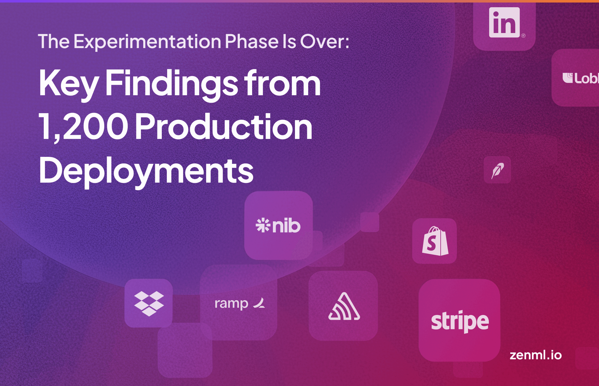 The Experimentation Phase Is Over: Key Findings from 1,200 Production Deployments