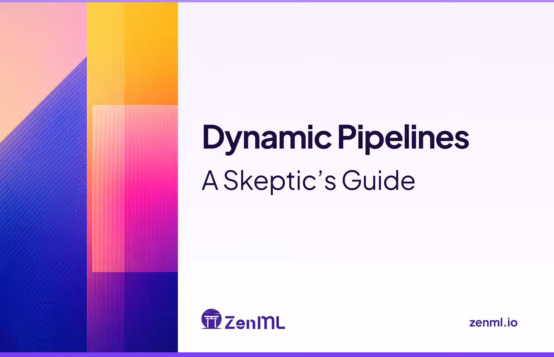 Dynamic Pipelines: A Skeptic's Guide