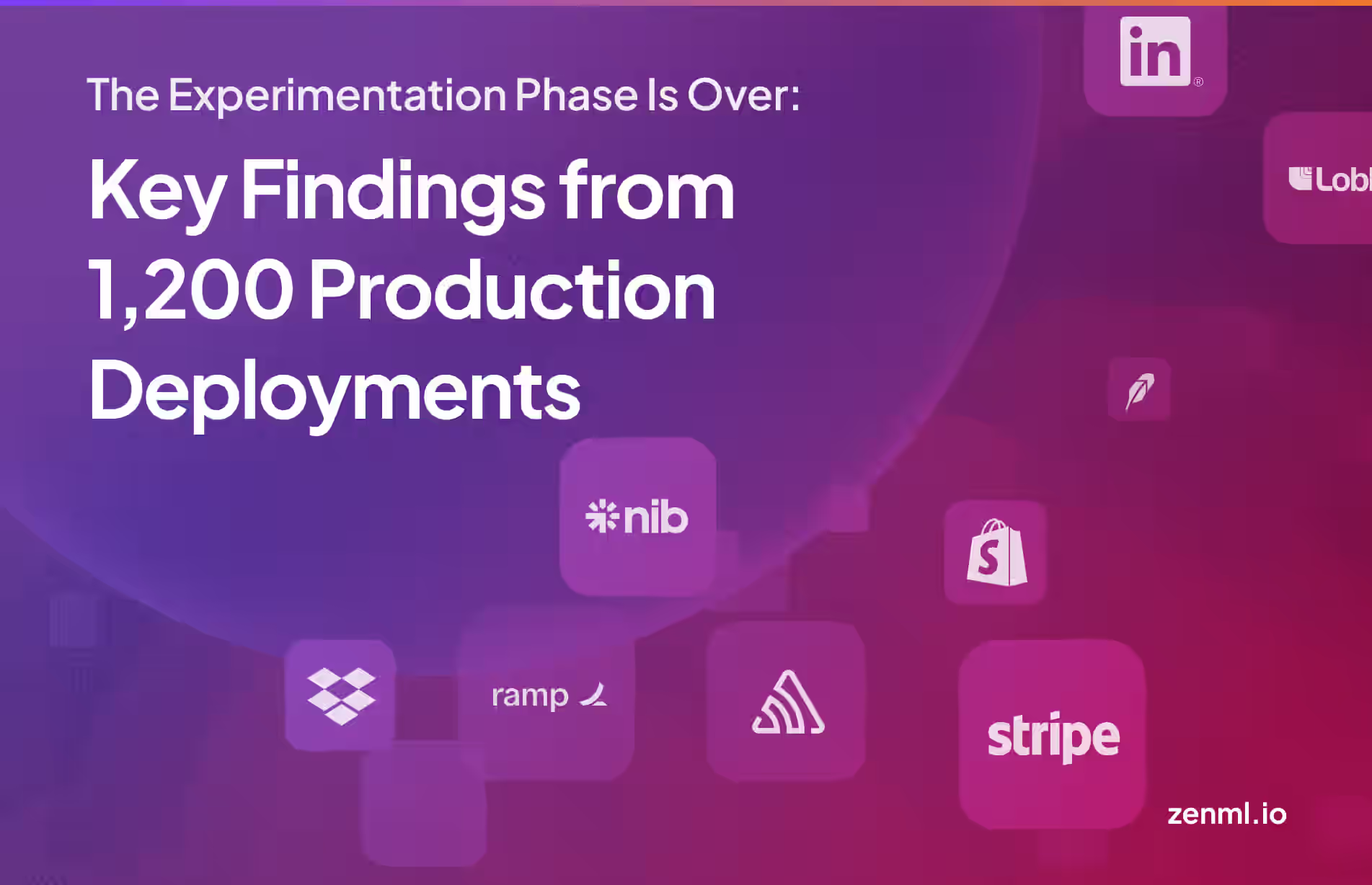 The Experimentation Phase Is Over: Key Findings from 1,200 Production Deployments