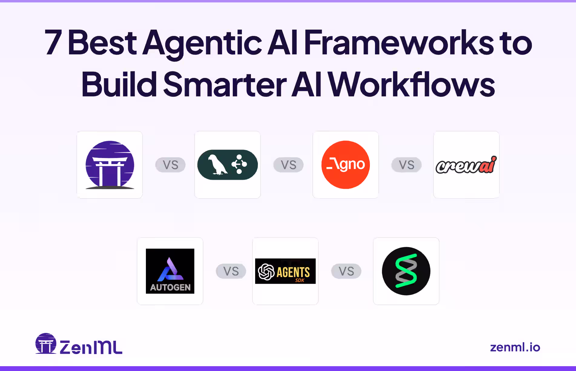 7 Best Agentic AI Frameworks to Build Smarter AI Workflows