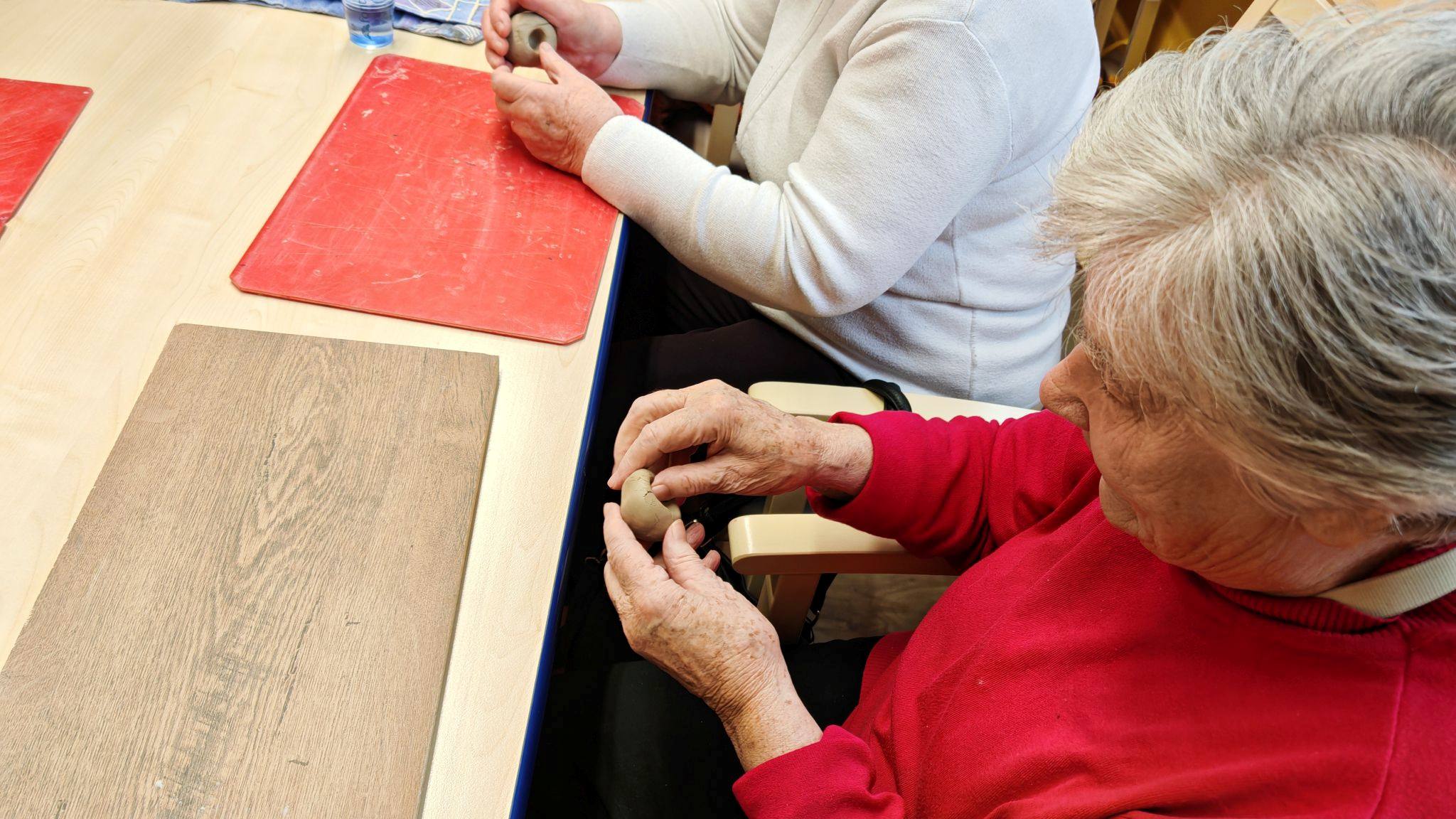 tvoření stromků a hříbků