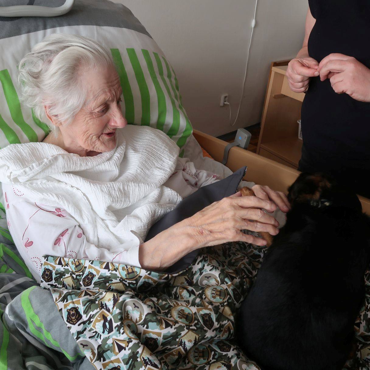 canisterapie - paní Richterová