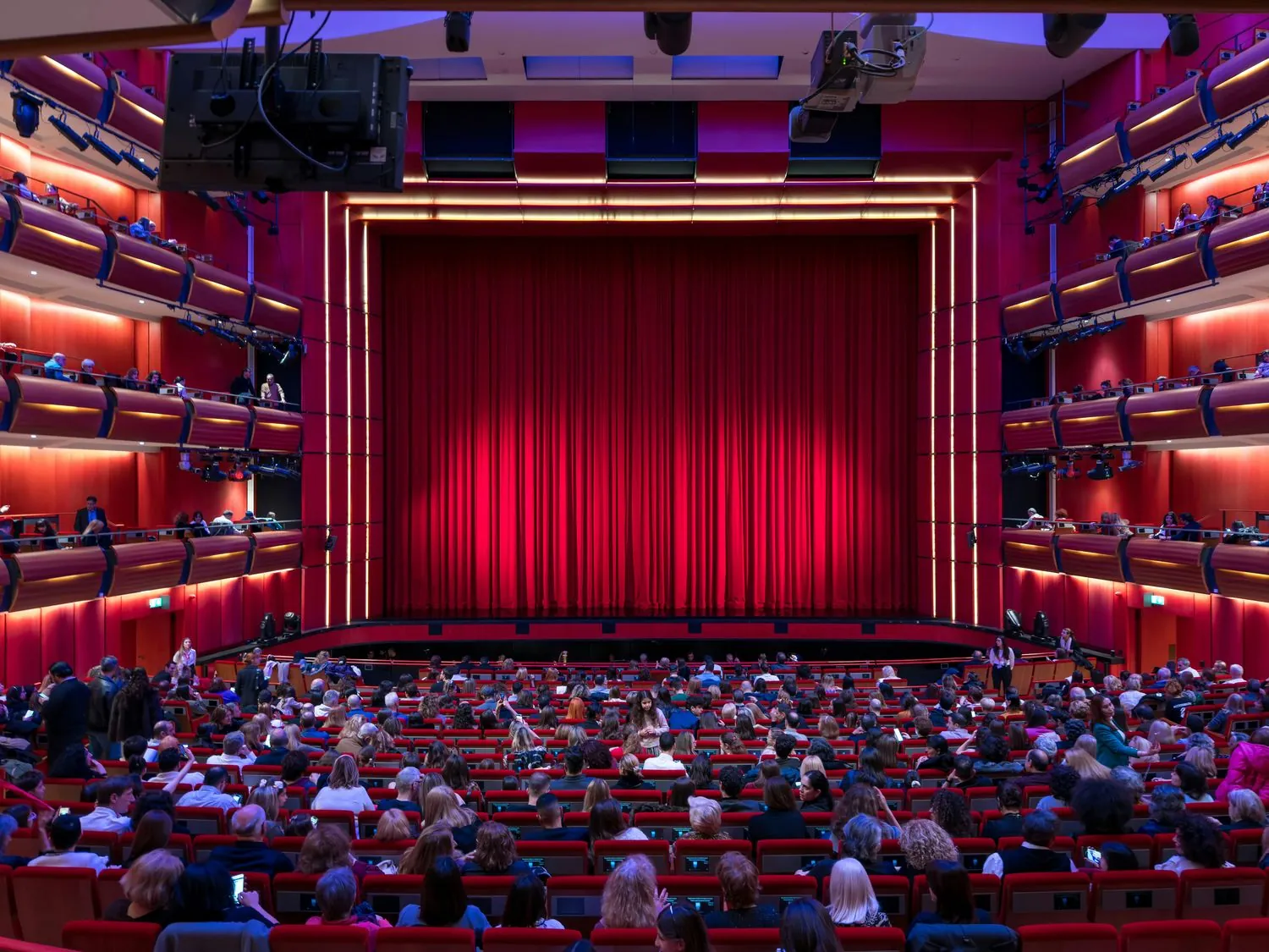 Theatre before a performance