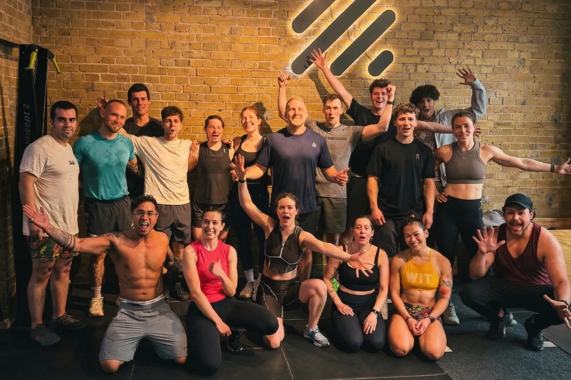 Gruppenfoto der BLN.Athletics Community