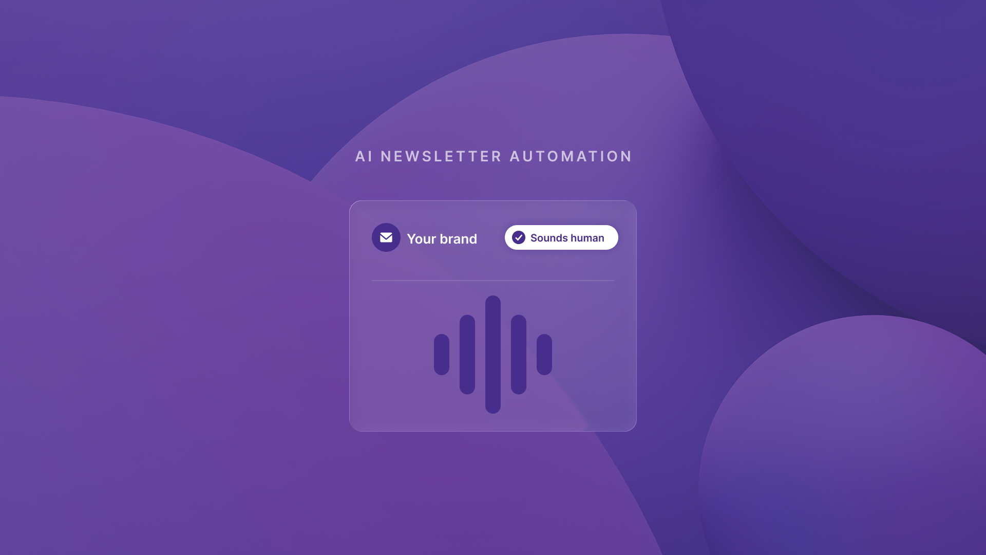 AI newsletter automation workflow pipeline producing human-sounding content at scale