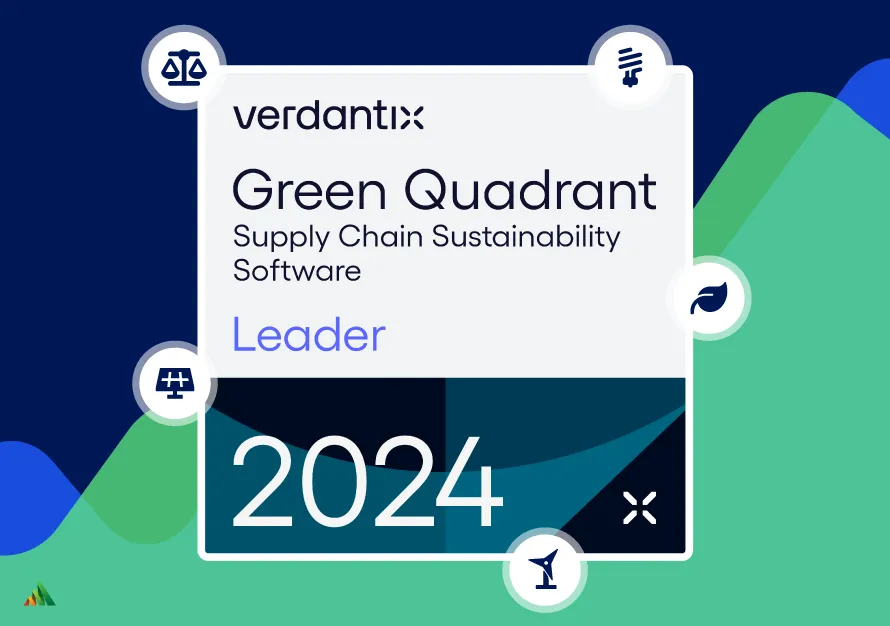 Verdantix Green Quadrant 2024 Badge