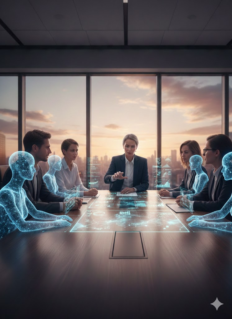 Führung hybrider Teams – Leadership für Mensch und Maschine.